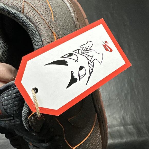 Nike SB 9.5 KRAMPUS SB DUNK LOW OG ALL HV1668-001 Ash Grey main image 8